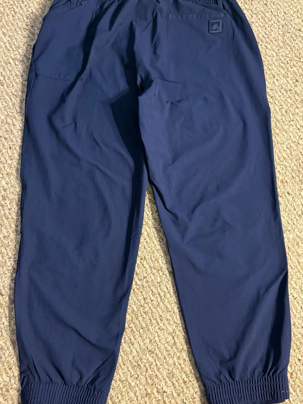 adidas Men's Navy Go-To Golf / Commuter Joggers, Size L